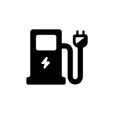Şarj istasyonu (elektrikli araç) simgesi