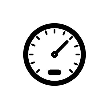 araba metre simgesi illüstrasyonu