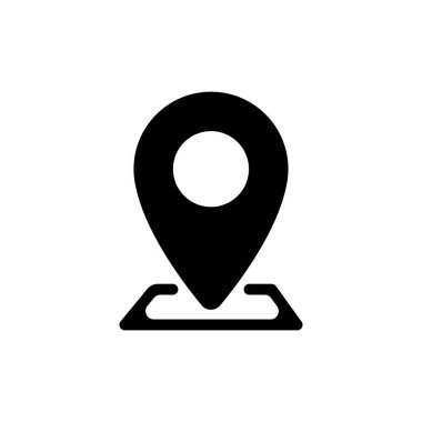 harita pin vektör simgesi