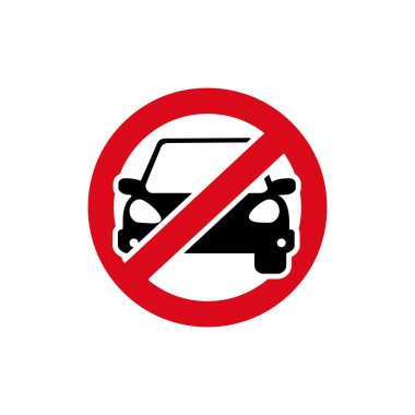 araba / otomobil simgesi (yasak)