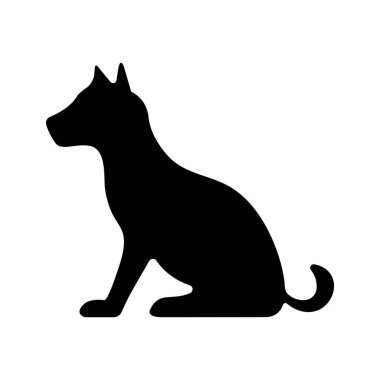 köpek / hayvan vektör simgesi