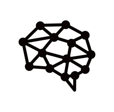 AI (yapay zeka) / yenilik teknolojisi simgesi