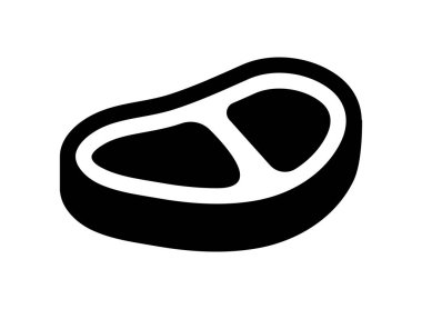 Et, biftek, sığır eti, yemek simgesi