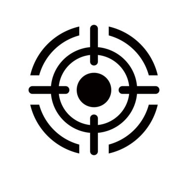 hedef, odaklanma, görüş vektörü resimleme