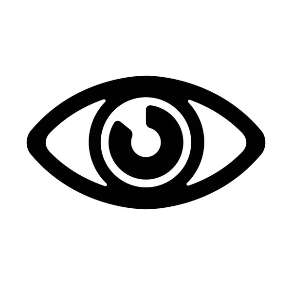 Μάτι Όραση Διανυσματικό Εικονίδιο Προβολής — Διανυσματικό Αρχείο