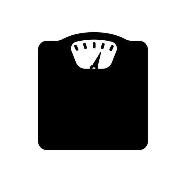 Weight Scale Diet Metabolic Syndrome Icon — 스톡 벡터