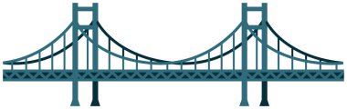 Kusursuz köprü vektör çizimi