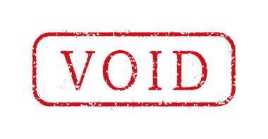 iş pulu vektör illüstrasyonu / VOID