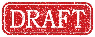 iş pulu vektör illüstrasyonu / DRAFT