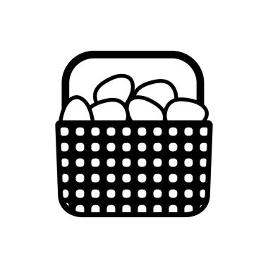 Yumurta Sepeti vektör simgesi