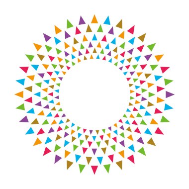 Geometrik desen çember çizimi