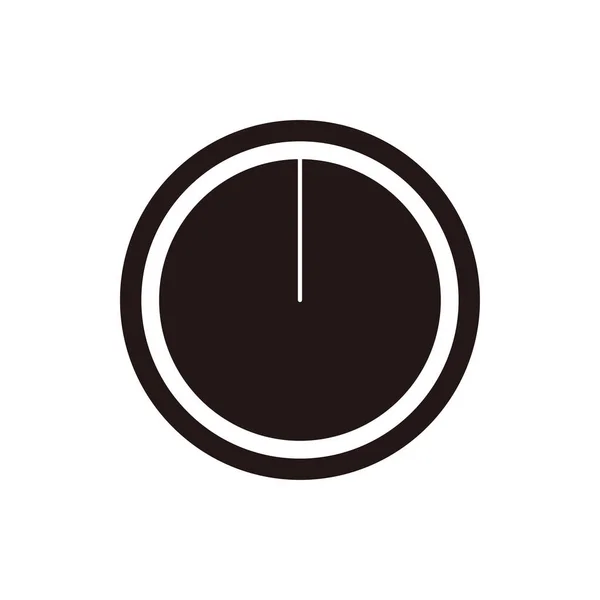 Time Progression Time Range Icon 60Seconds 60Minutes Hours — Stock Vector