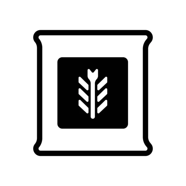 Ikona Wektora Mąki — Wektor stockowy