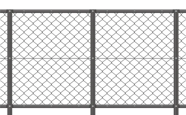 Wire Fence Vector Illustration — Stock Vector