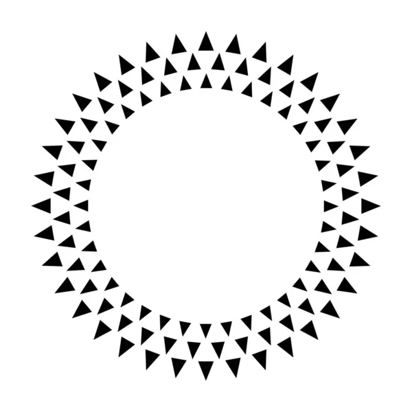 Modello Geometrico Cerchio Illustrazione — Vettoriale Stock