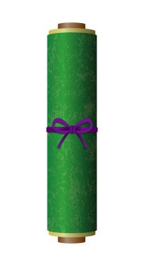 Japonca kağıt illüstrasyonu