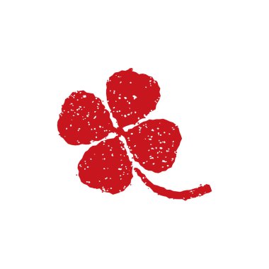 kauçuk damga simgesi (yonca)