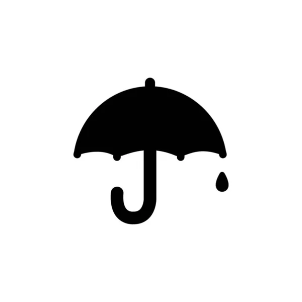 Weather Icon Vector Illustration Rain Rainy Day — Stock Vector