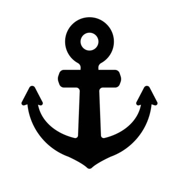 Çapa yassı resmetme (Marine / port / Harbor)