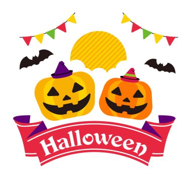 Cadılar Bayramı / çizgi film balkabağı (Jack o fener) karakter çizimi