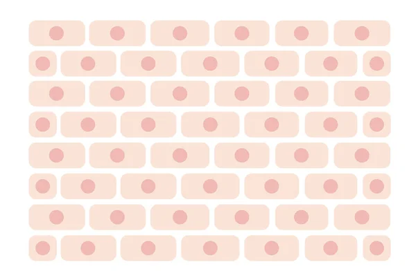 皮肤细胞模式平面插图 — 图库矢量图片
