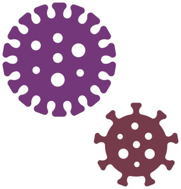 Corona virüsü (covid-19) / grip / influenza vektör resimleme