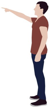 Yüzsüz adam vektör illüstrasyonuName)