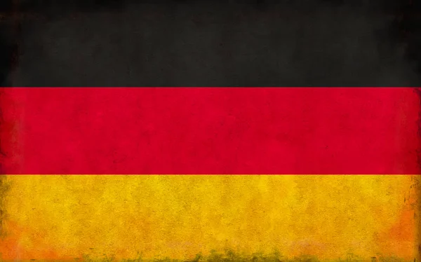 Grunge Country Flag Illustrazione Germania — Foto Stock