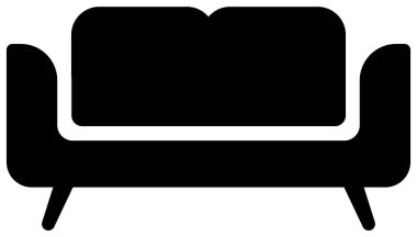 Koltuk / Ev Aletleri, Mobilya Vektör İllüzyonu