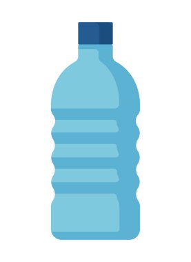 Evcil hayvan şişesi renk vektör illüstrasyonu