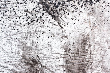 Soyut doku kirli ve çerçeveyi tırmalıyor. Toz parçacığı ve toz tanecikleri dokusu veya toz kaplama etkisi çerçeve için metin veya resim ve vintage grunge biçimi için boşluk.