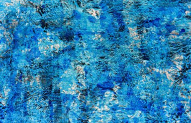 Soyut sanat, tuval üzerindeki renkli yağlı tablolar güzel, modern sanat eserleridir..