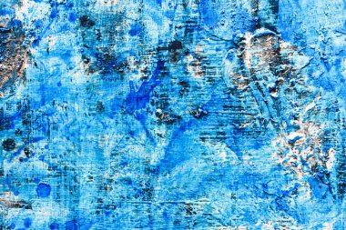 Soyut sanat, tuval üzerindeki renkli yağlı tablolar güzel, modern sanat eserleridir..