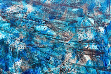 Soyut sanat, tuval üzerindeki renkli yağlı tablolar güzel, modern sanat eserleridir..
