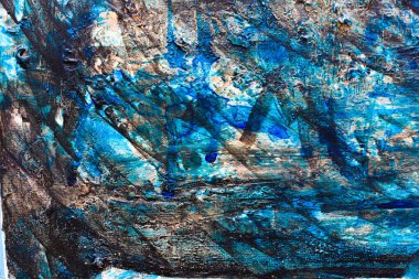 Soyut sanat, tuval üzerindeki renkli yağlı tablolar güzel, modern sanat eserleridir..