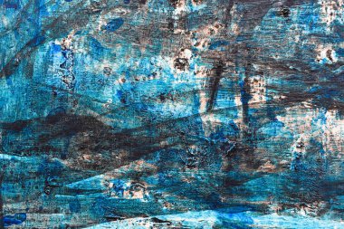 Soyut sanat, tuval üzerindeki renkli yağlı tablolar güzel, modern sanat eserleridir..