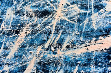 Soyut sanat, tuval üzerindeki renkli yağlı tablolar güzel, modern sanat eserleridir..