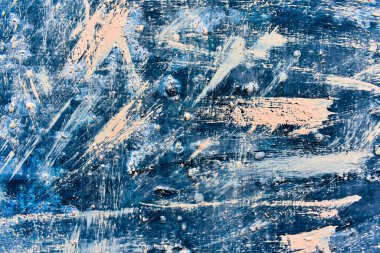 Soyut sanat, tuval üzerindeki renkli yağlı tablolar güzel, modern sanat eserleridir..