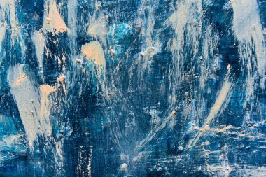 Soyut sanat, tuval üzerindeki renkli yağlı tablolar güzel, modern sanat eserleridir..