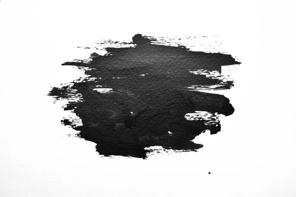 Fundo Respingo Preto Papel Arte Abstrata Criativa Tinta Aquarela — Fotografia de Stock