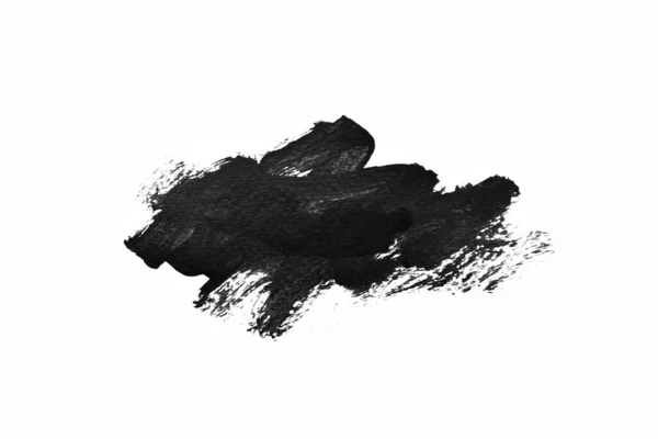 Arrière Plan Noir Éclaboussure Sur Papier Art Abstrait Créatif Encre — Photo