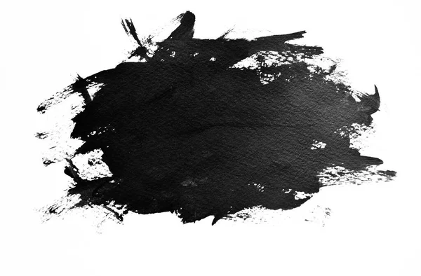 Fondo Salpicado Negro Sobre Papel Arte Abstracto Creativo Tinta Acuarela —  Fotos de Stock
