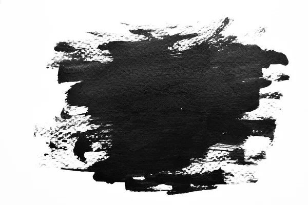 Arrière Plan Noir Éclaboussure Sur Papier Art Abstrait Créatif Encre — Photo