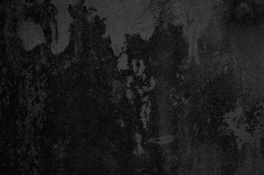 Arkaplan dokusu eski siyah. Siyah duvar kağıdı betonu. Soyut grange ve gri. Duvar kağıdı stili vintage tasarım.