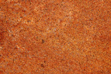 Paslı demir turuncu ve kırmızı monokrom desen arkaplanı