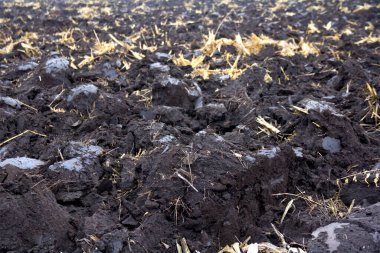 Hasattan sonra sürülen tarlalar