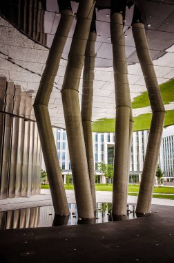 Prag, Çek Cumhuriyeti - Soyut Mimarlık Resmi, Pankrayna Bölgesi