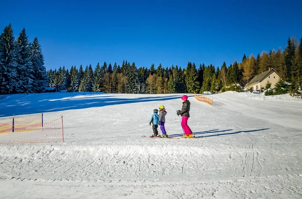 Sumava Tsjechië Actieve Wintervakantie Sumava — Stockfoto