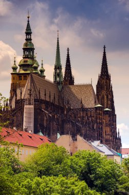 Prag, Çek Cumhuriyeti: Prag Şatosunda Aziz Vitus Katedrali