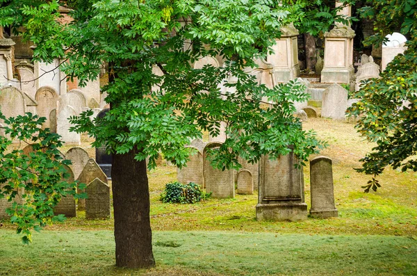 Prague Czech Republic Old Jewish Cemetery Prague — Stock Photo, Image